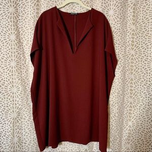 American Apparel Maroon Tent Dress M/L